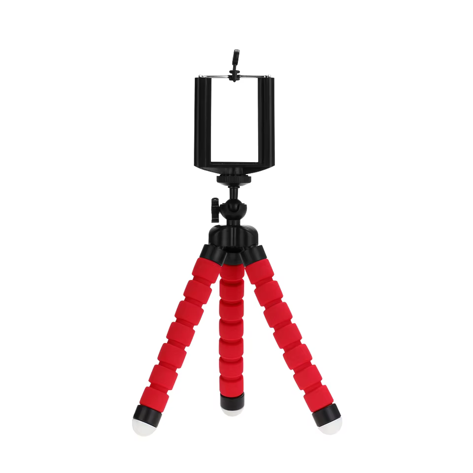 Adjustable Phone Tripod with Bluetooth Remote and Universal Phone Holder, view 12
