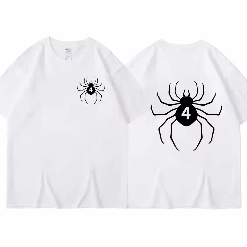 Anime Clothes Graphic Print Casual Japanese Streetwear Apparel in WHITE