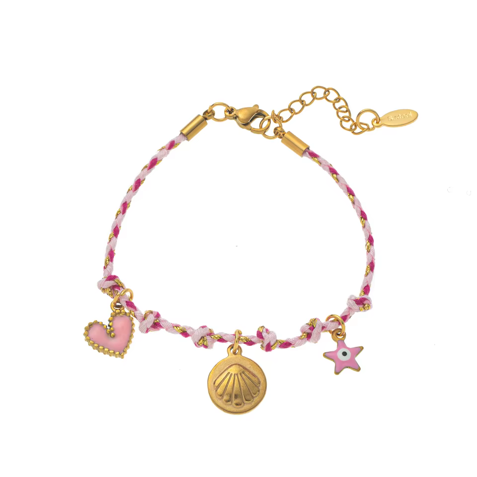 Braided Women's Bracelet - Fine Luxury multicolour Jewelry Collection in Bracelet 9
