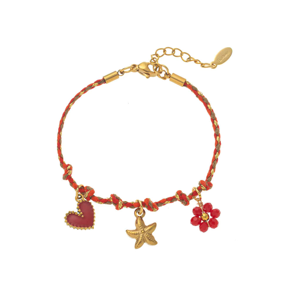 Braided Women's Bracelet - Fine Luxury multicolour Jewelry Collection, view 9