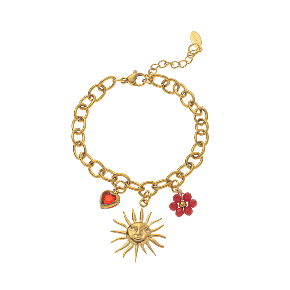 Braided Women's Bracelet - Fine Luxury multicolour Jewelry Collection in Bracelet 7, view 2