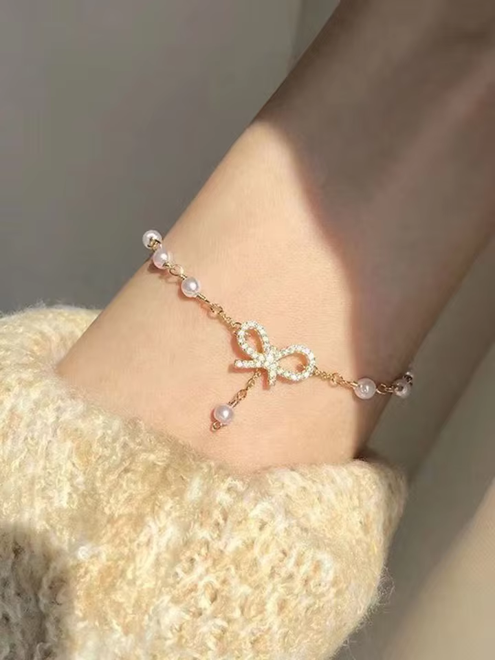 Charm Bracelet for Women with Extension Chain and Secure Clasp in A1