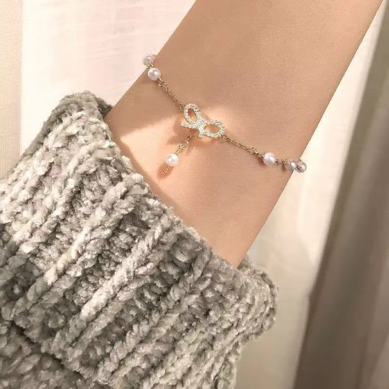 Charm Bracelet for Women with Extension Chain and Secure Clasp in A1, view 7