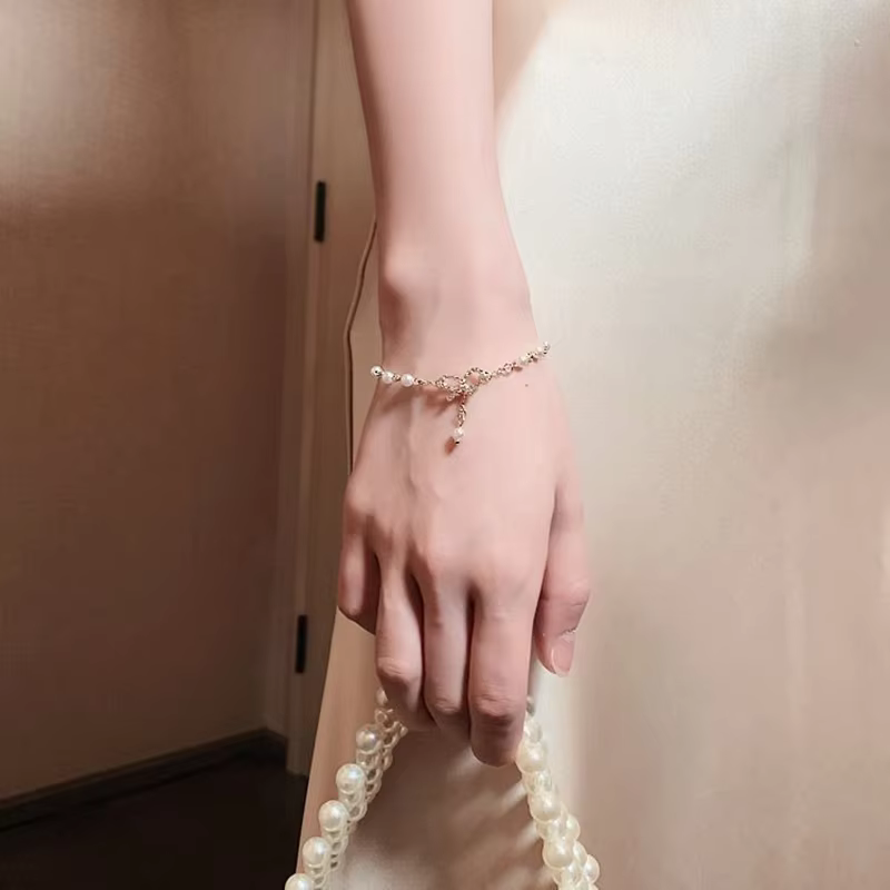 Charm Bracelet for Women with Extension Chain and Secure Clasp in A1, view 5
