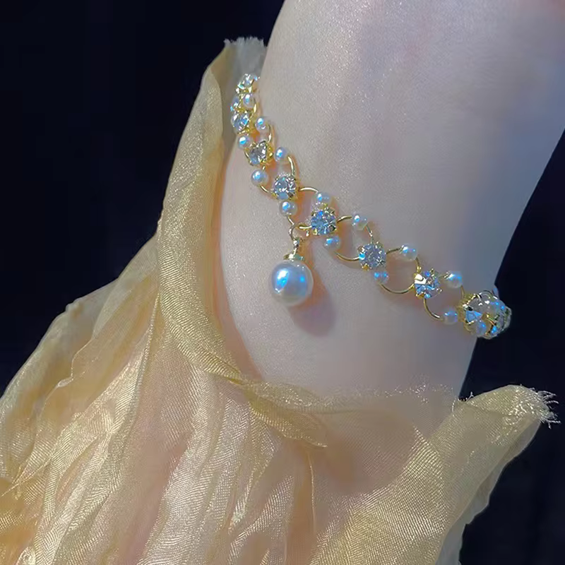 Charm Bracelet for Women with Extension Chain and Secure Clasp in N3