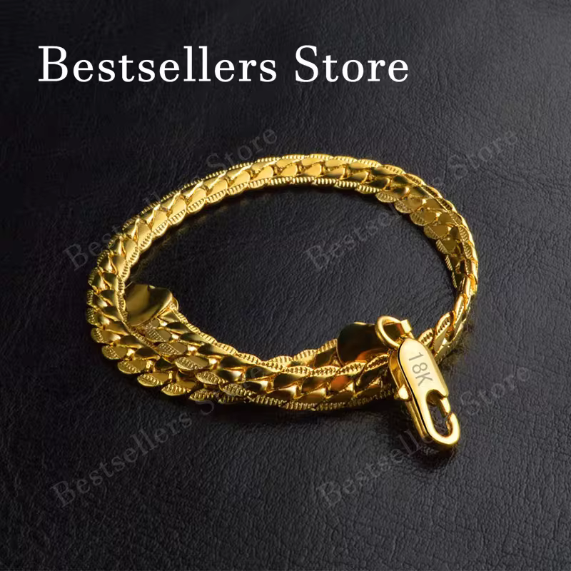 Charm Bracelets for Man and Women - Adjustable Classic Link Charm Bracelet in Silver Bracelet, view 5