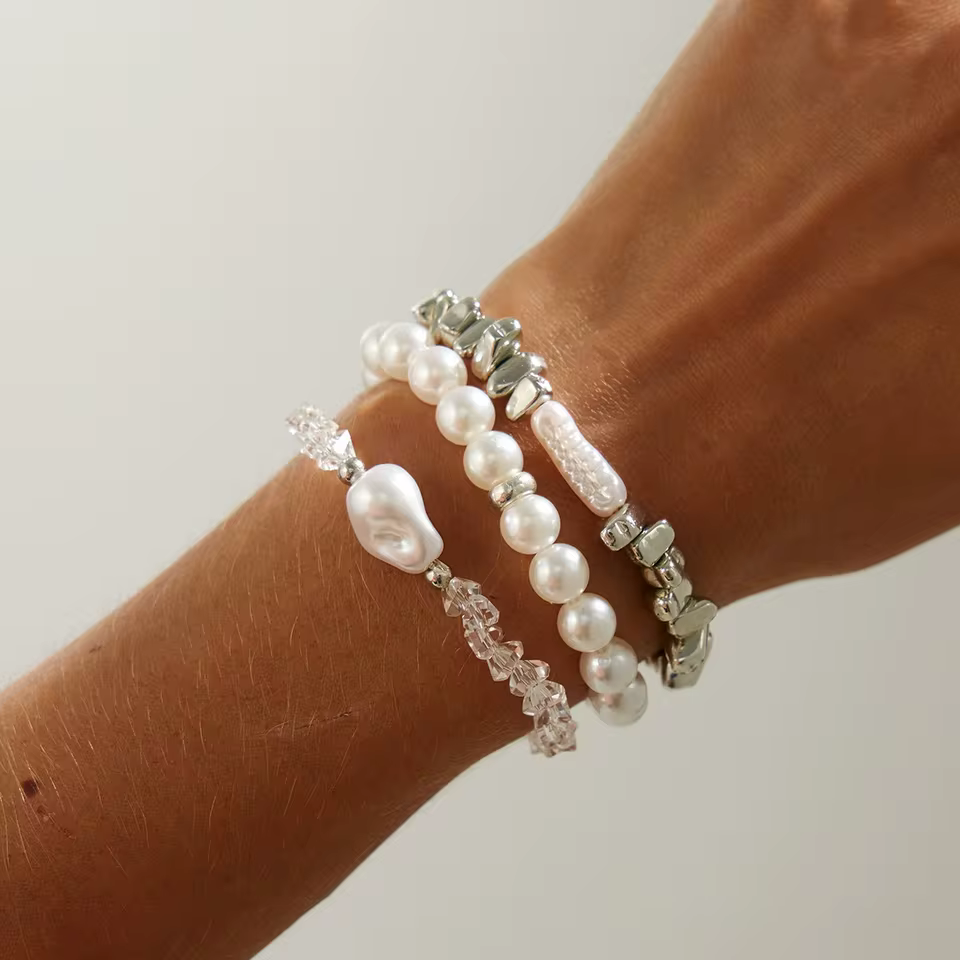 Charm Bracelets for Women with Adjustable link and Secure Clasp in B074