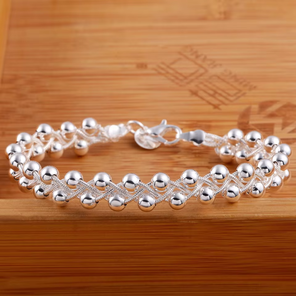 Charm Bracelets for Women with Adjustable Link Chain and Decorative Charms
