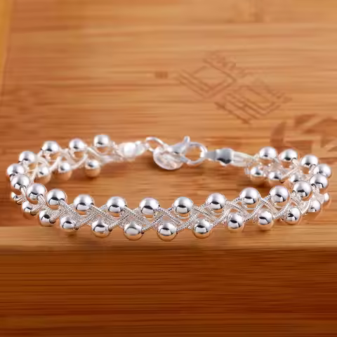 Charm Bracelets for Women with Adjustable Link Chain and Decorative Charms