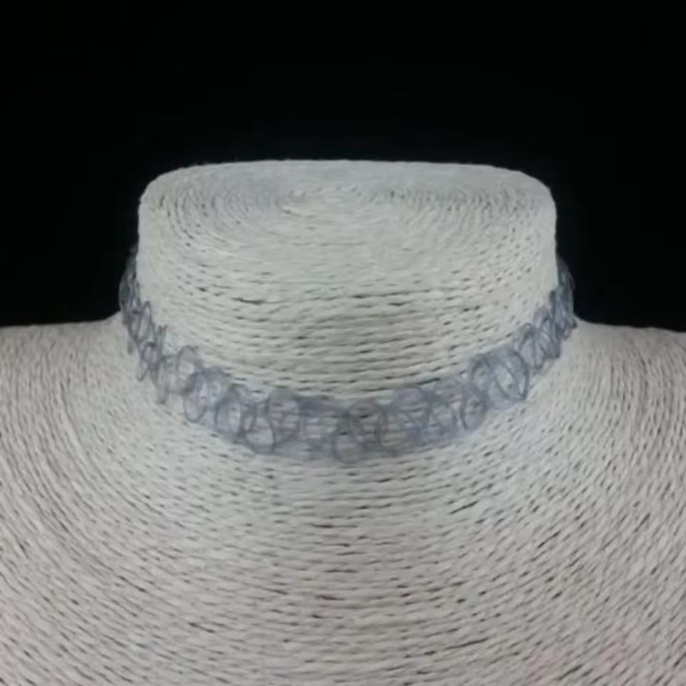 Choker Necklace for Women - Classic Adjustable High-Neck Layering Necklace in 02