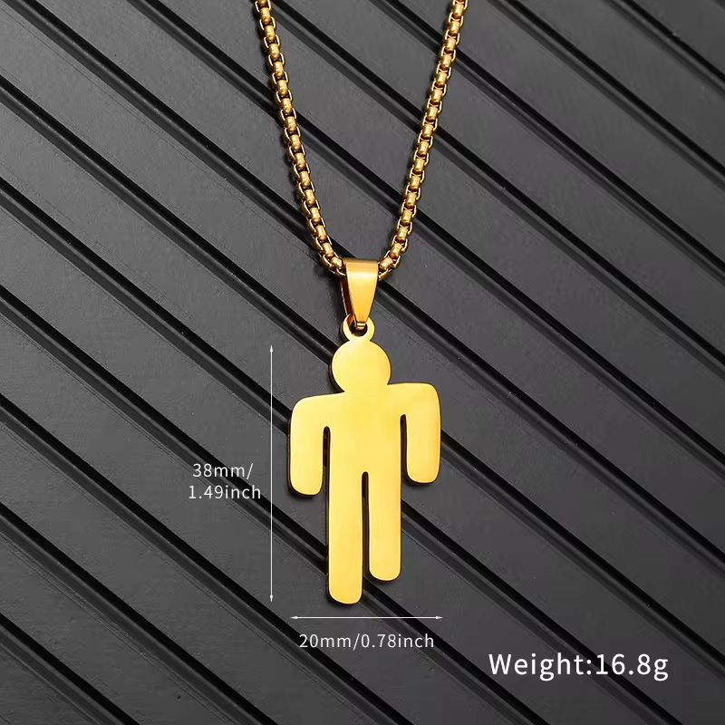 Classic Everyday Pendant Necklace with Chain for Layering and Gifting in 1, view 2