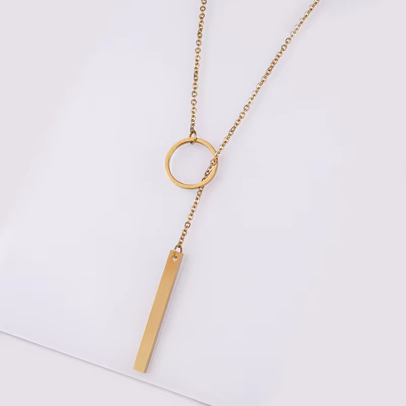 Classic Gold Chain Necklace for Everyday Wear - Elegant Layering Jewellery in Gold, view 3