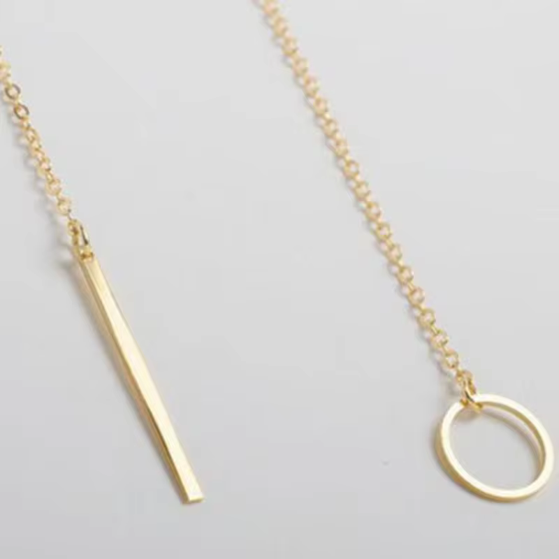 Classic Gold Chain Necklace for Everyday Wear - Elegant Layering Jewellery in Bronze