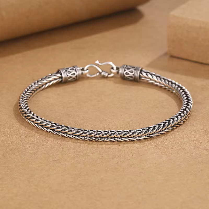 Classic Minimalist Wrist Bracelet - Everyday Adjustable jewellery, Elegant wristwear., view 3