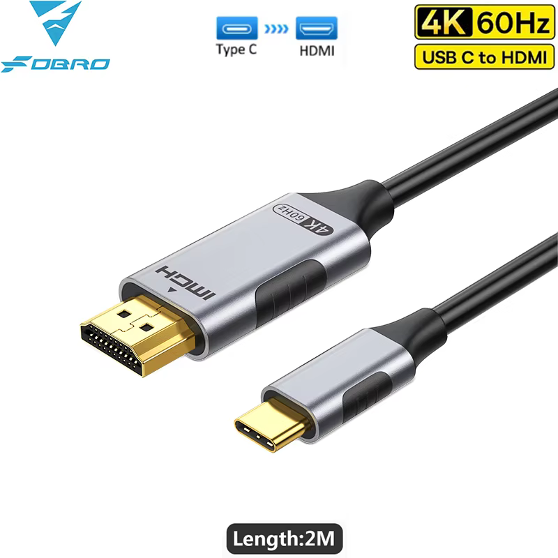 High-Speed HDMI Cable with Gold-Plated Connectors for 4K Ultra HD Video, view 5