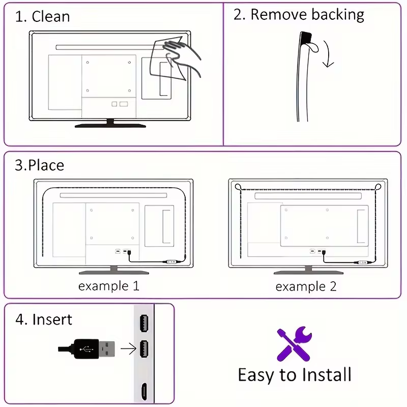 Smart RGB Light Strip with App Control and Music Sync, view 11