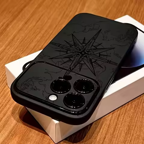 Star Pattern iPhone Case Clear Slim Protective Cover 1