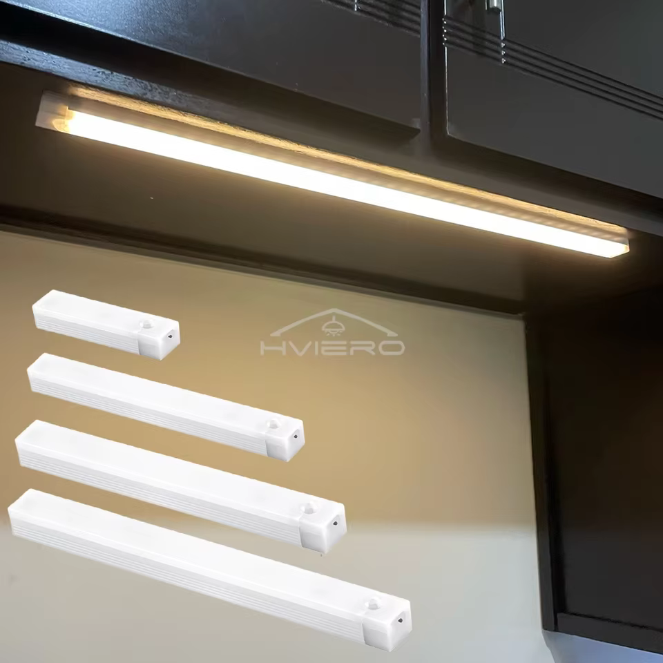 Wireless LED Motion Sensor Night Light, USB Rechargeable Magnetic Under Cabinet Closet Tube Lamp, view 9