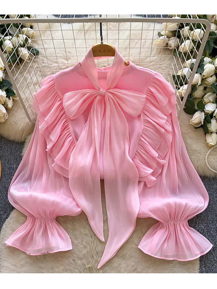 Women Cute Tops, Versatile Everyday Fashion & Casual Style in pink, view 6