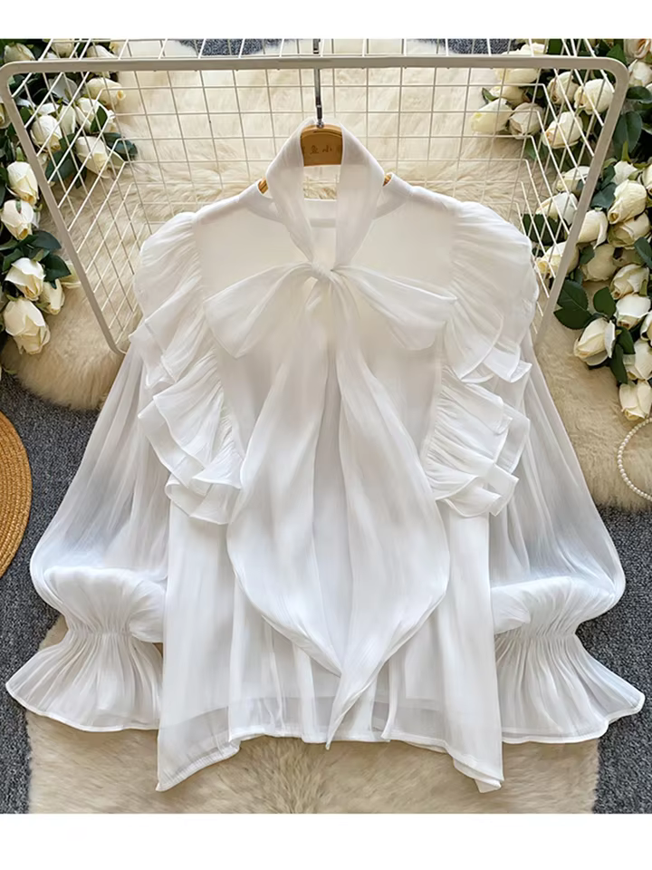 Women Cute Tops, Versatile Everyday Fashion & Casual Style in white, view 2