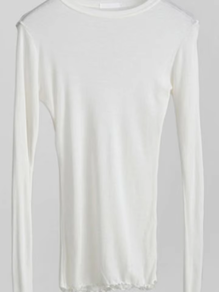 Women's T-Shirts - Soft Everyday Cotton Crewneck Short Sleeve Tees in WHITE